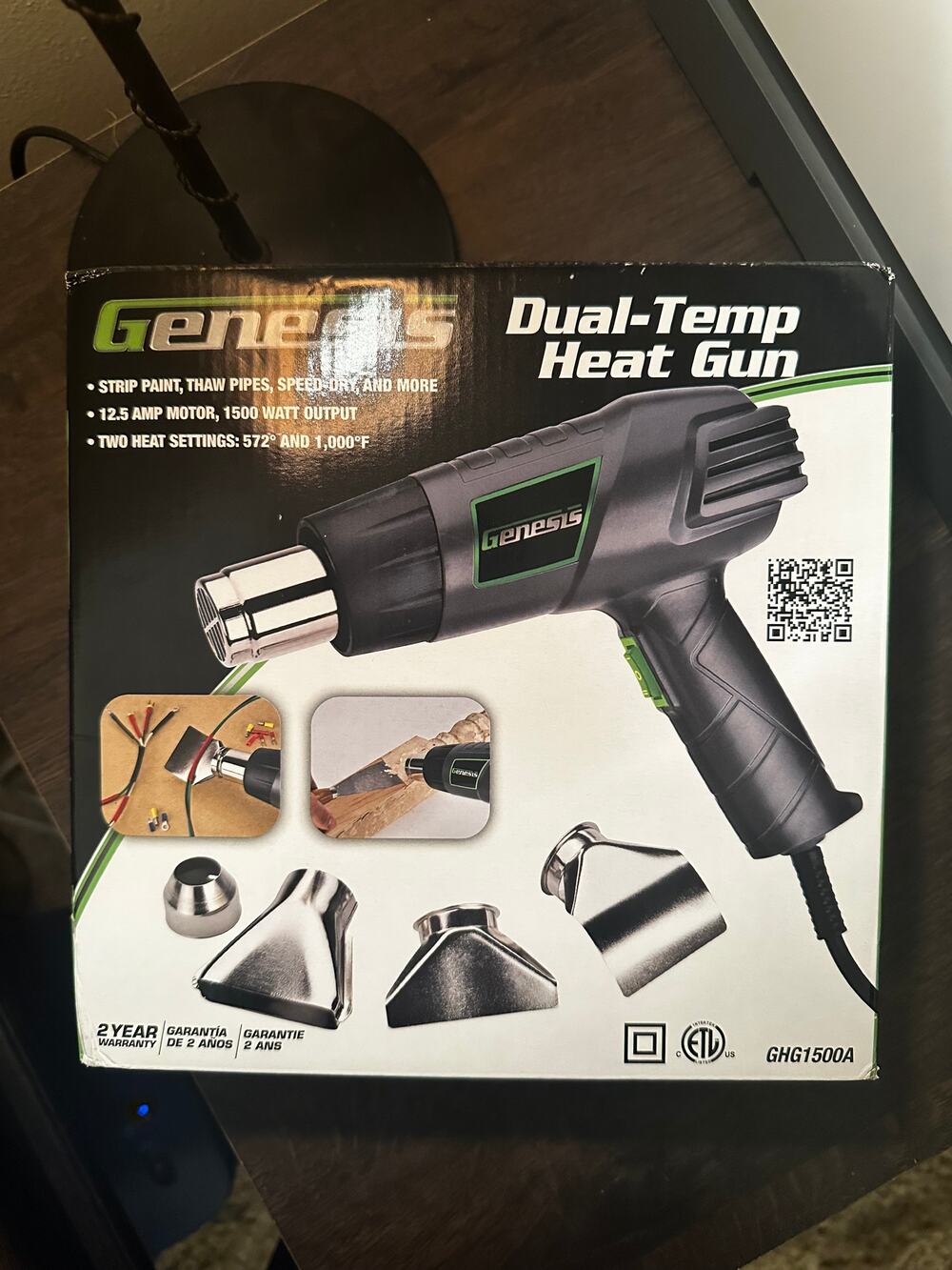 NEW GENESIS DUAL-TEMP HEAT GUN